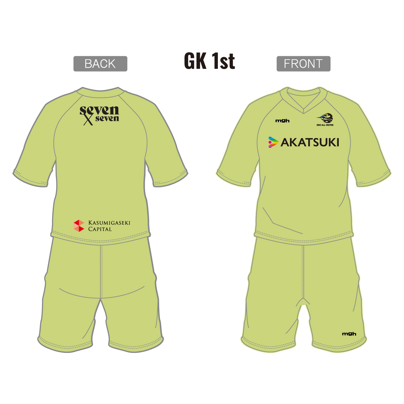2026年公式ユニフォーム トップス(GK 1st / ホーム)