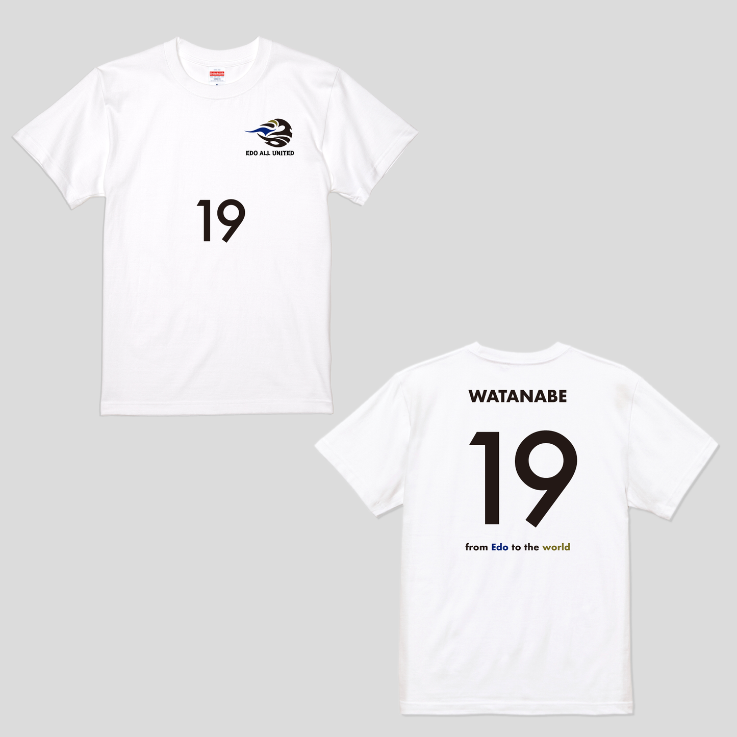 2025ナンバーTシャツ ホーム ジュニアサイズ #19