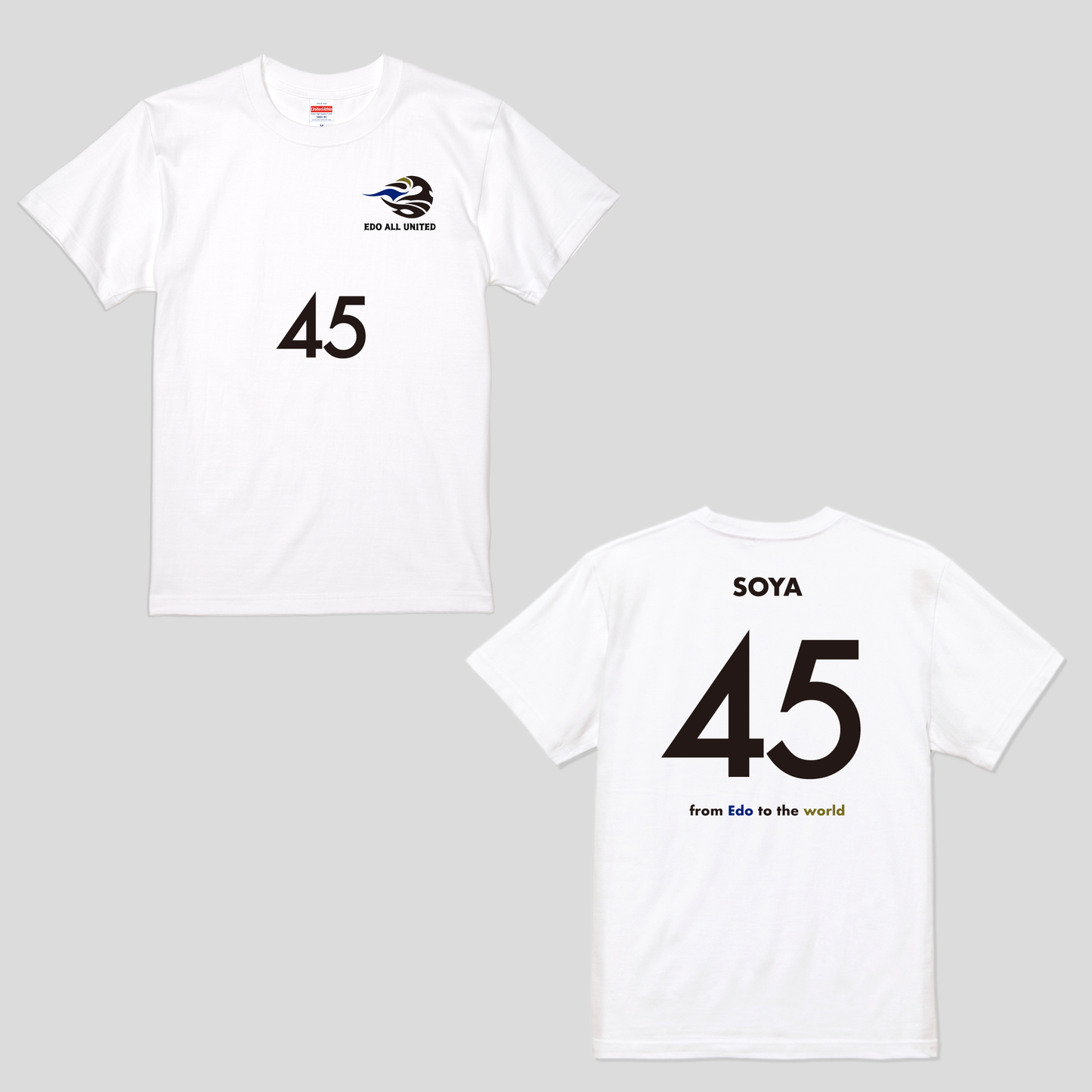 2025ナンバーTシャツ ホーム ジュニアサイズ #45