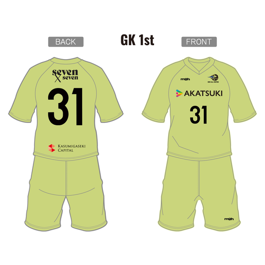 2026年公式ユニフォーム トップス（GK 1st / ホーム） #31