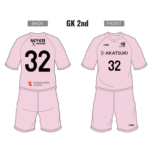 2026年公式ユニフォーム トップス（GK 2nd / アウェイ） #32