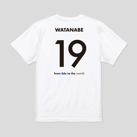 2025ナンバーTシャツ ホーム #19