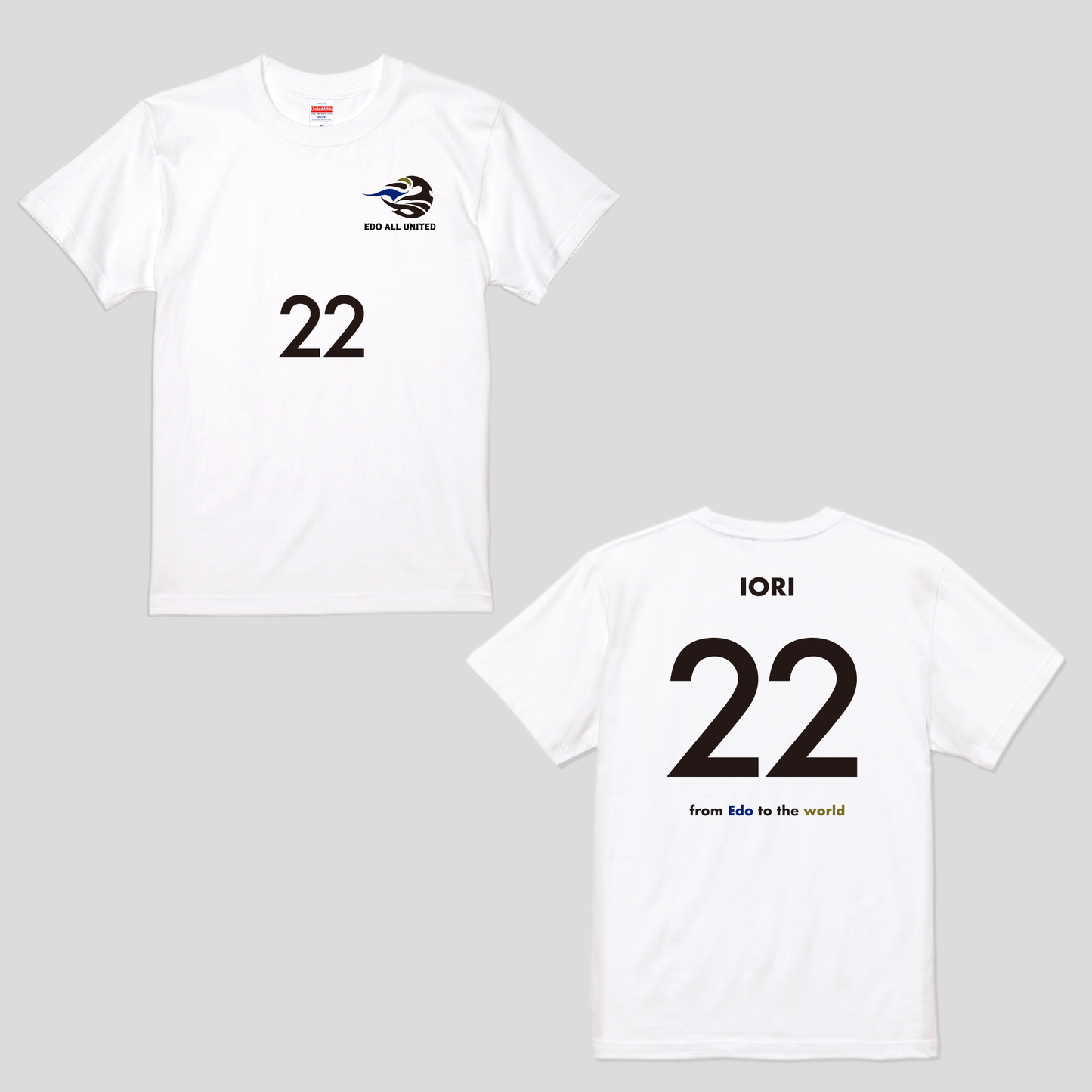 2025ナンバーTシャツ ホーム ジュニアサイズ #22